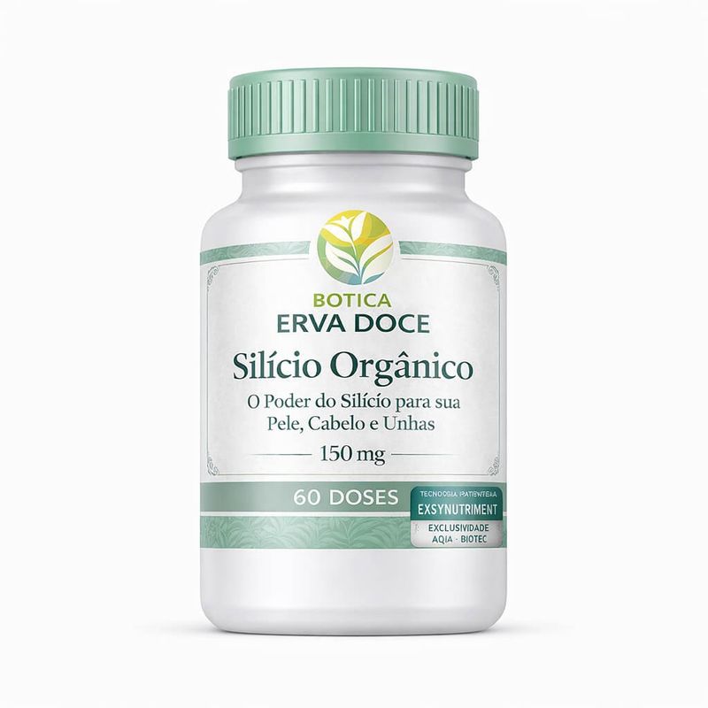 Silicio Organico 150mg 60 Doses