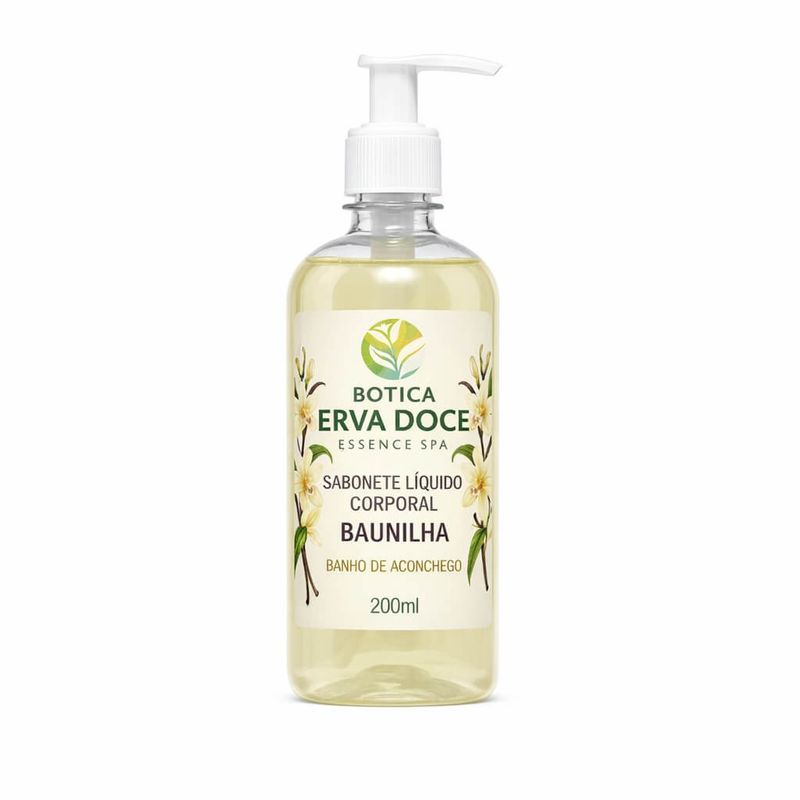 Sabonete Líquido Corporal Baunilha Aconchego Essence Spa