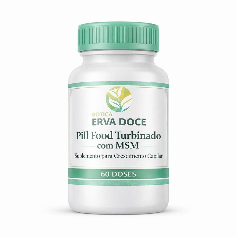Pill Food Turbinado 60 Doses