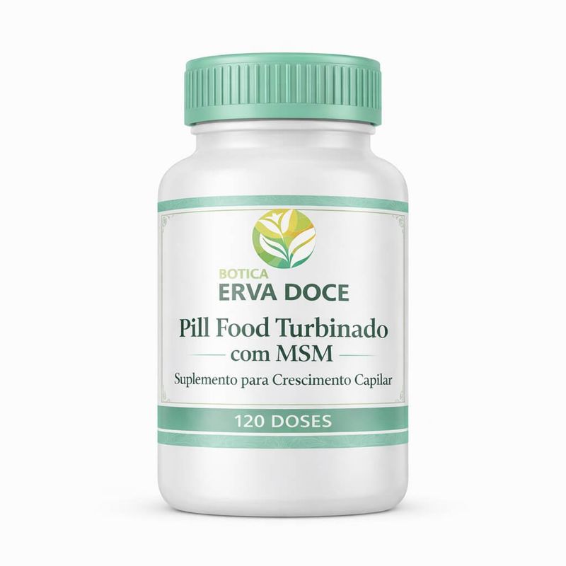 Pill Food Turbinado 120 Doses
