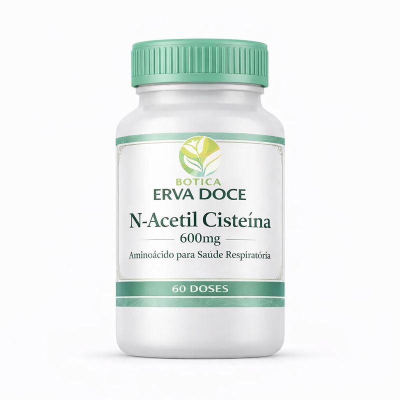 NAC N Acetil Cisteina 600mg 60 doses