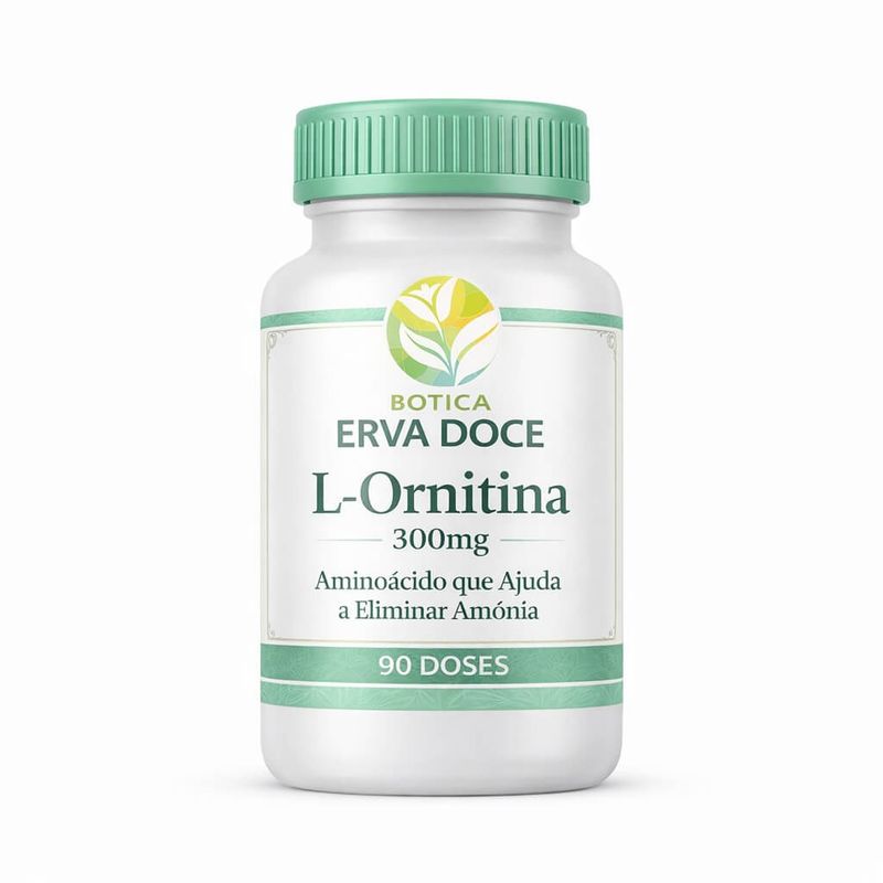 L-Ornitina 300mg 90 Doses