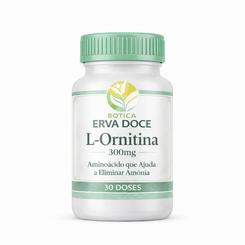 L-Ornitina 300mg 30 Doses