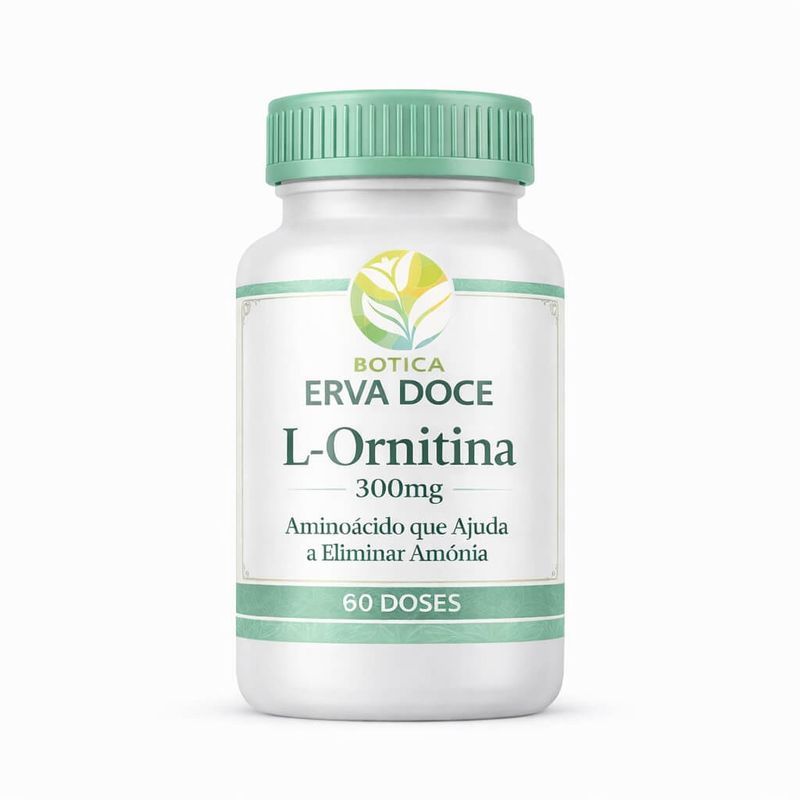 L-Ornitina 300mg 60 Doses
