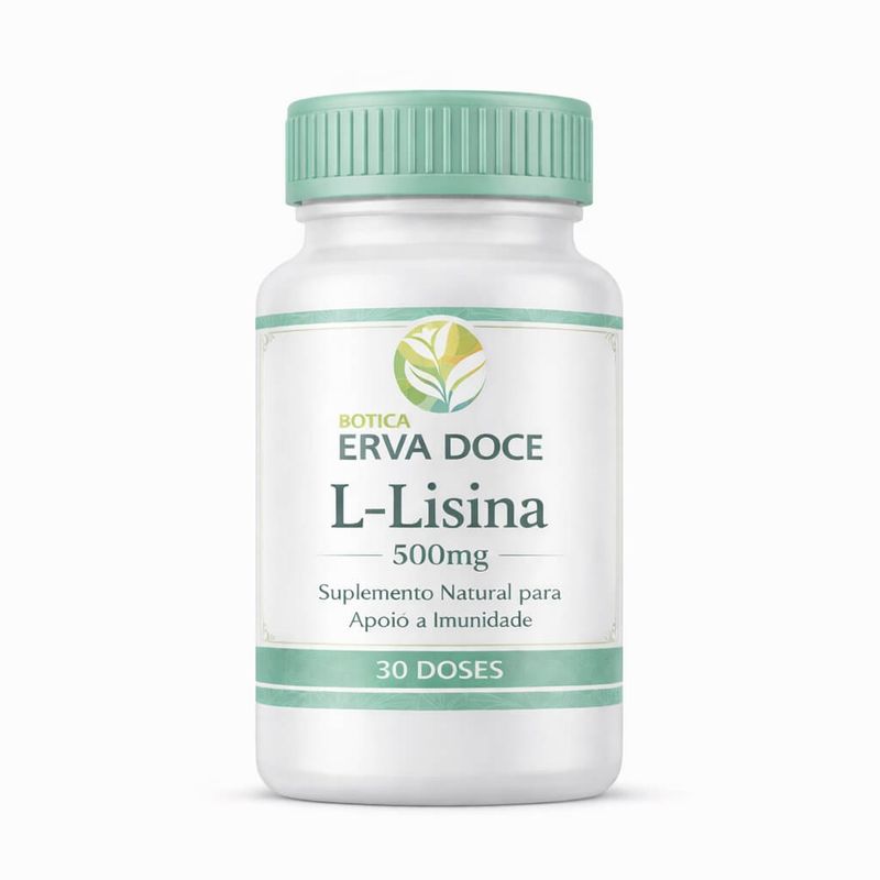 Lisina 500mg 30 Doses