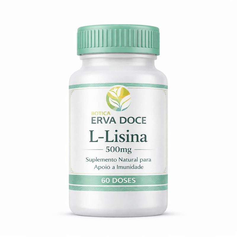 Lisina 500mg 60 Doses