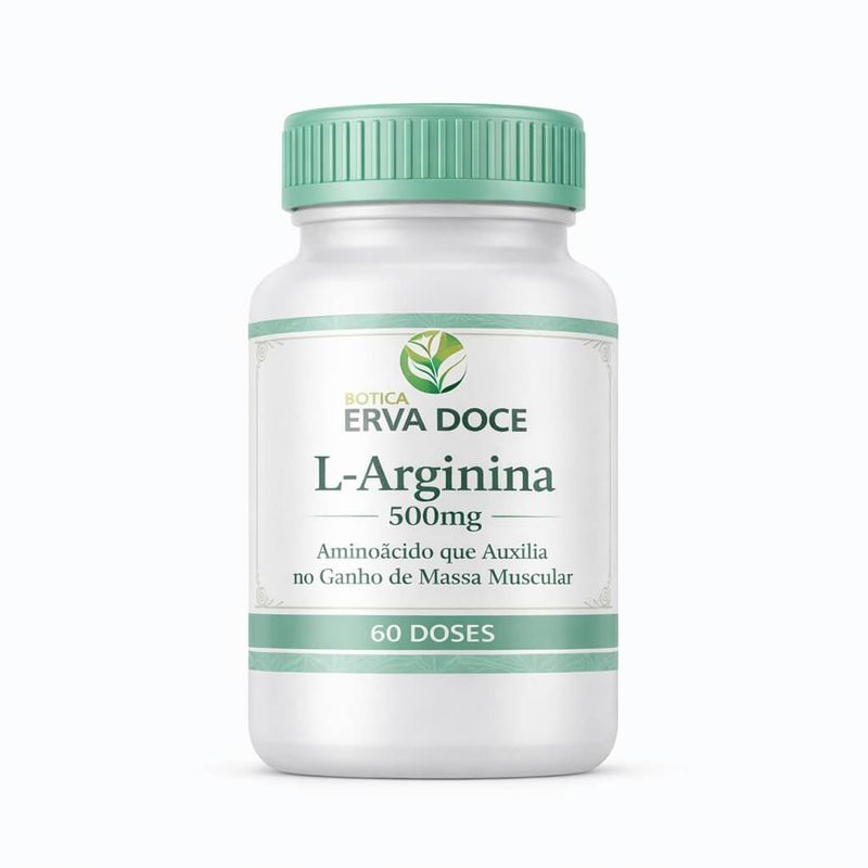 L- Arginina 500mg 60 Doses