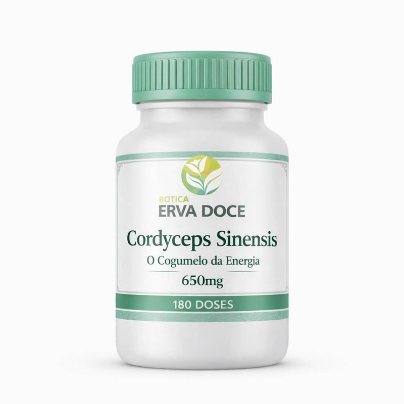 Cordyceps sinensis 650mg 180 Doses