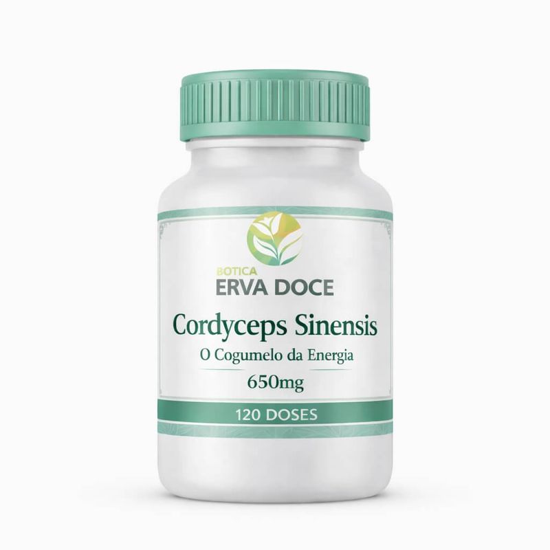 Cordyceps sinensis 650mg 120 Doses