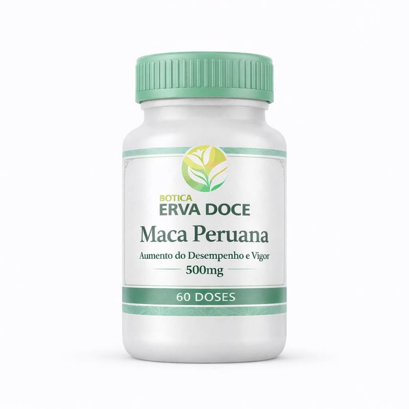 Maca Peruana 500mg 60 Doses
