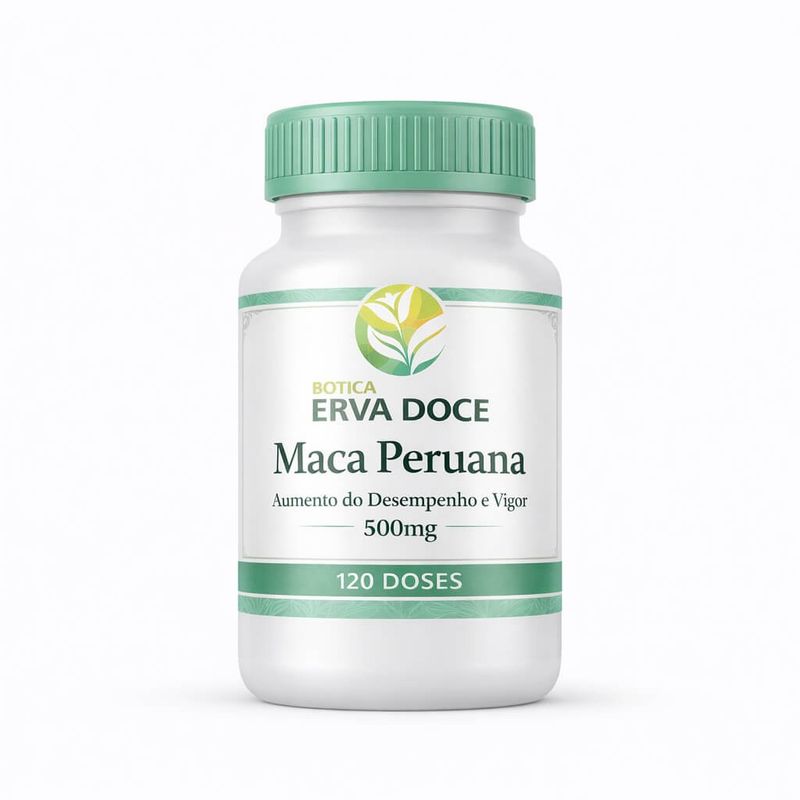 Maca Peruana 500mg 120 Doses