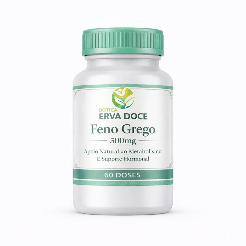 Feno Grego 500mg 60 doses