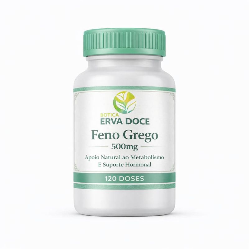 Feno Grego 500mg 120 doses