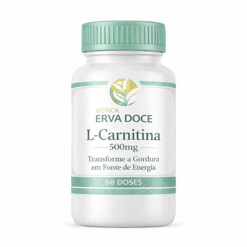 L-Carnitina 500mg 60 Doses
