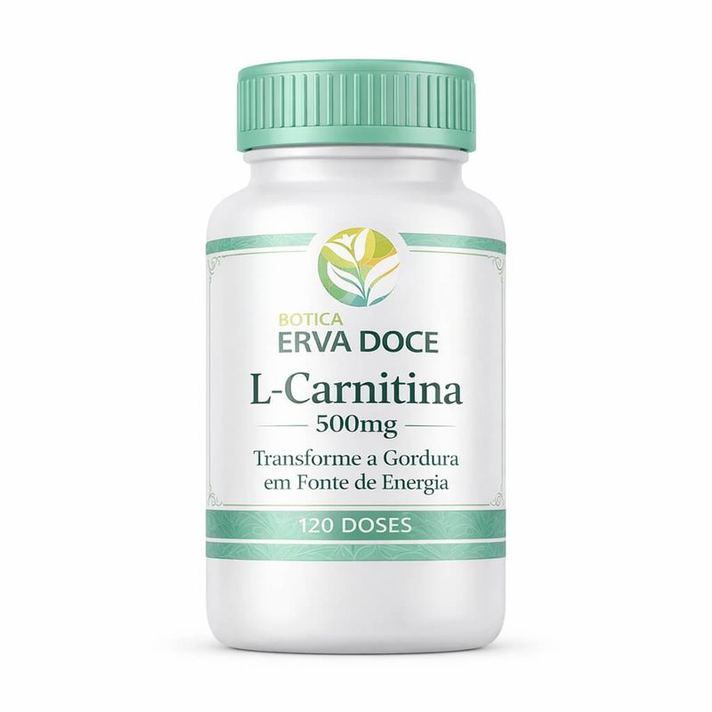 L-Carnitina 500mg 120 Doses