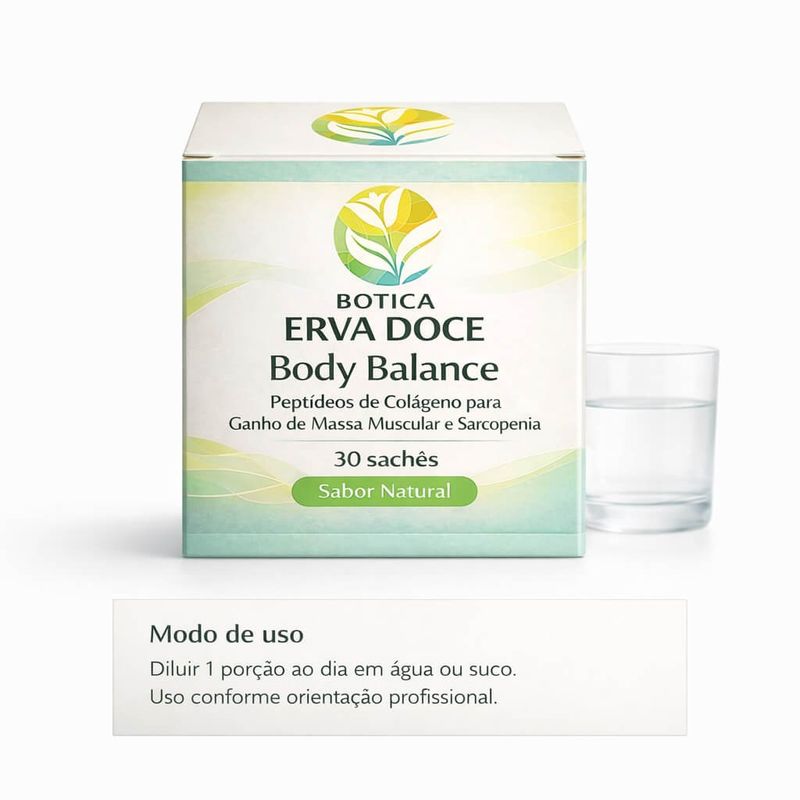 Body Balance 30 saches 15g Morango