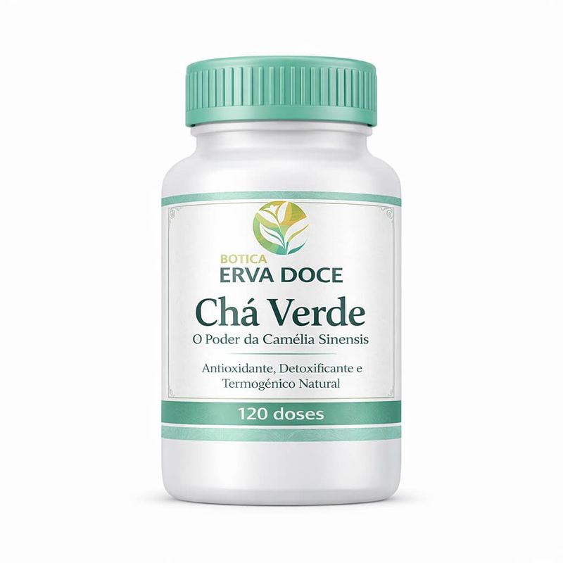 Cha Verde 500mg 120 Doses