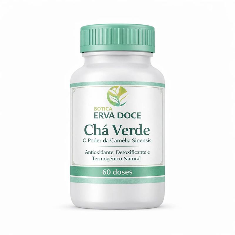 Cha Verde 500mg 60 Doses
