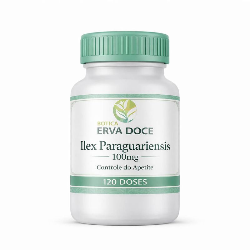 Ilex paraguariensis 100mg 120 cápsulas
