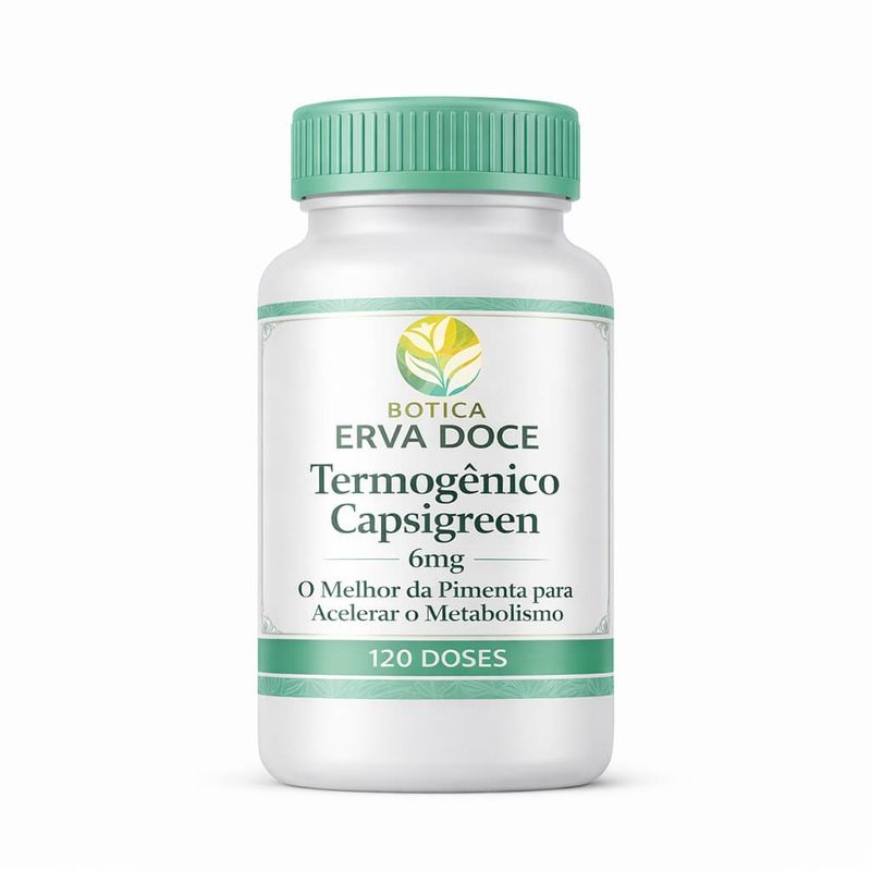 Termogênico Capsigreen 6mg 120 Doses