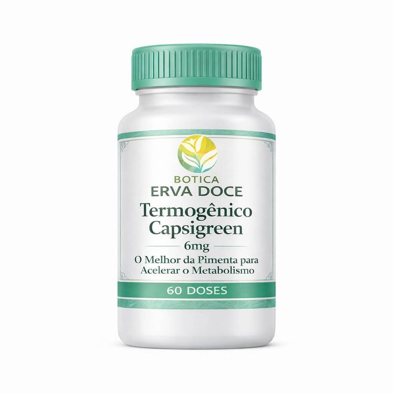 Termogênico Capsigreen 6mg 60 Doses