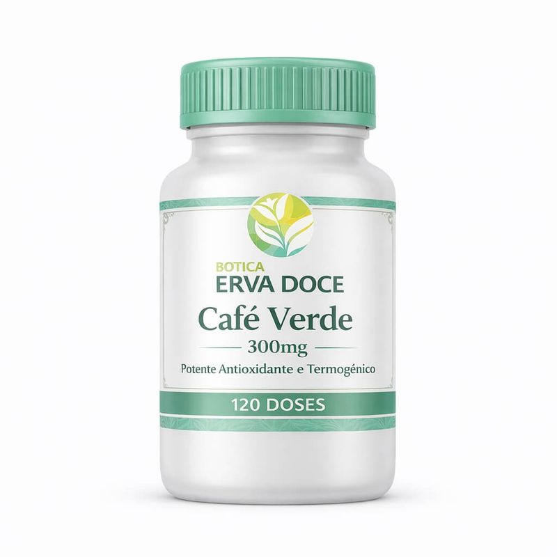 Cafe Verde Termogênico 300mg 120 Doses