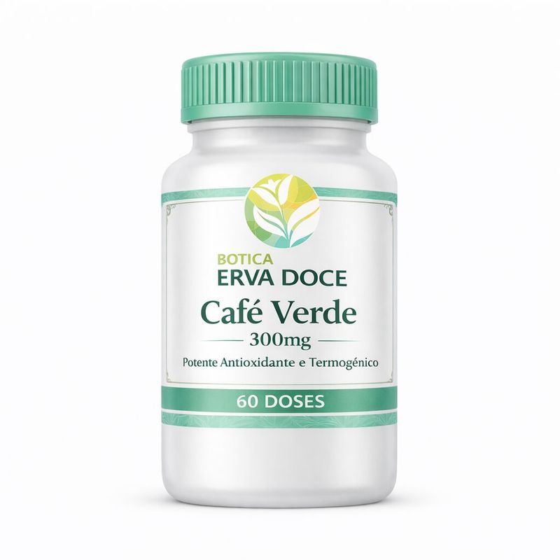 Cafe Verde Termogênico 300mg 60 Doses