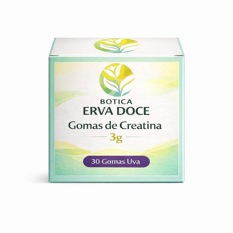 Goma de Creatina 3g 30und Uva: Força e Praticidade em Gomas