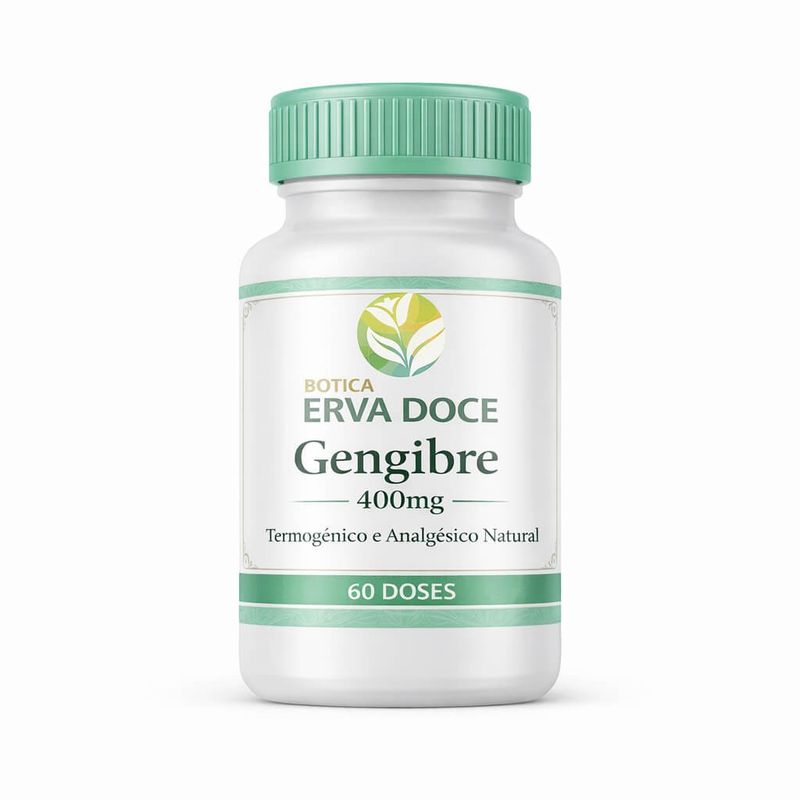 Gengibre 400mg 60 Doses