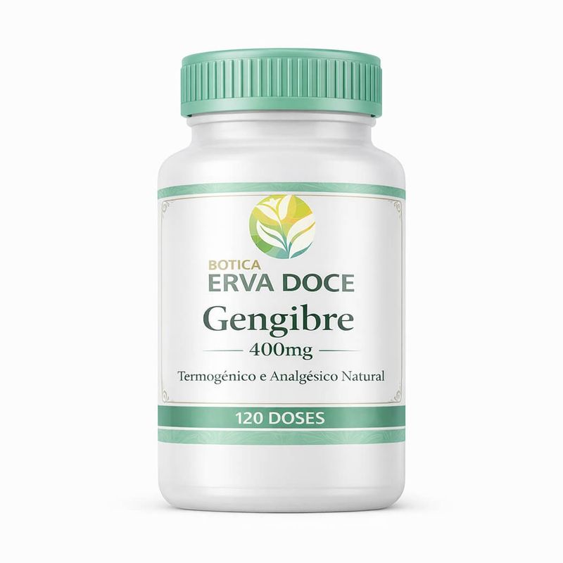 Gengibre 400mg 120 Doses