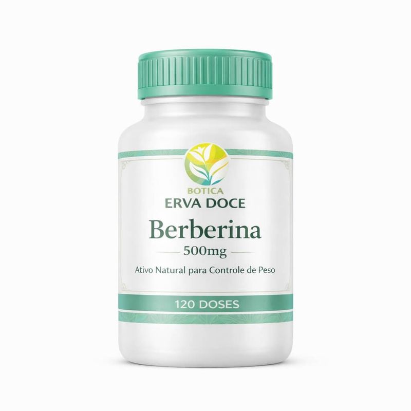 Berberina 500mg 120 cápsulas