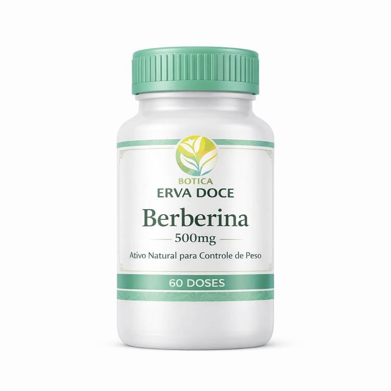 Berberina 500mg 60 cápsulas