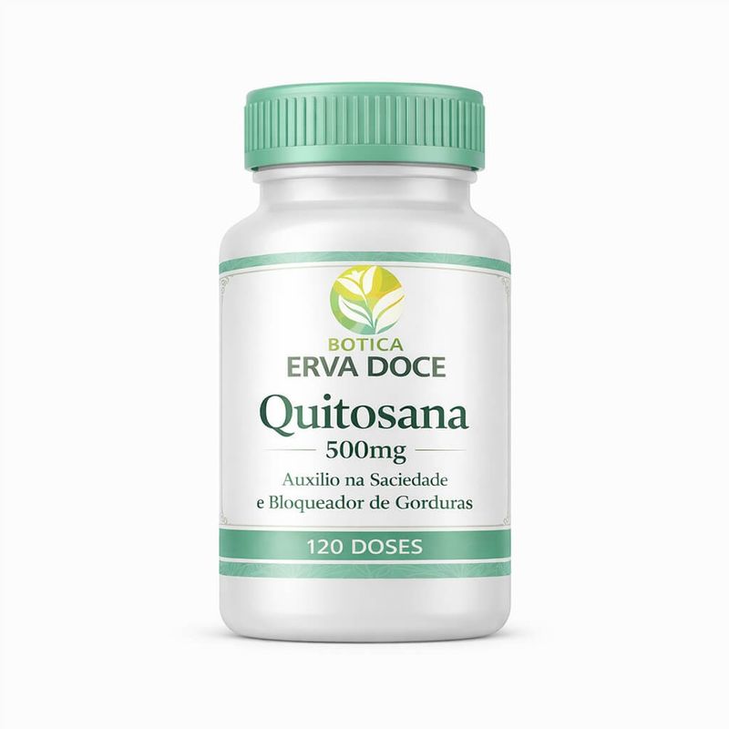 Quitosana 500mg 120 Doses