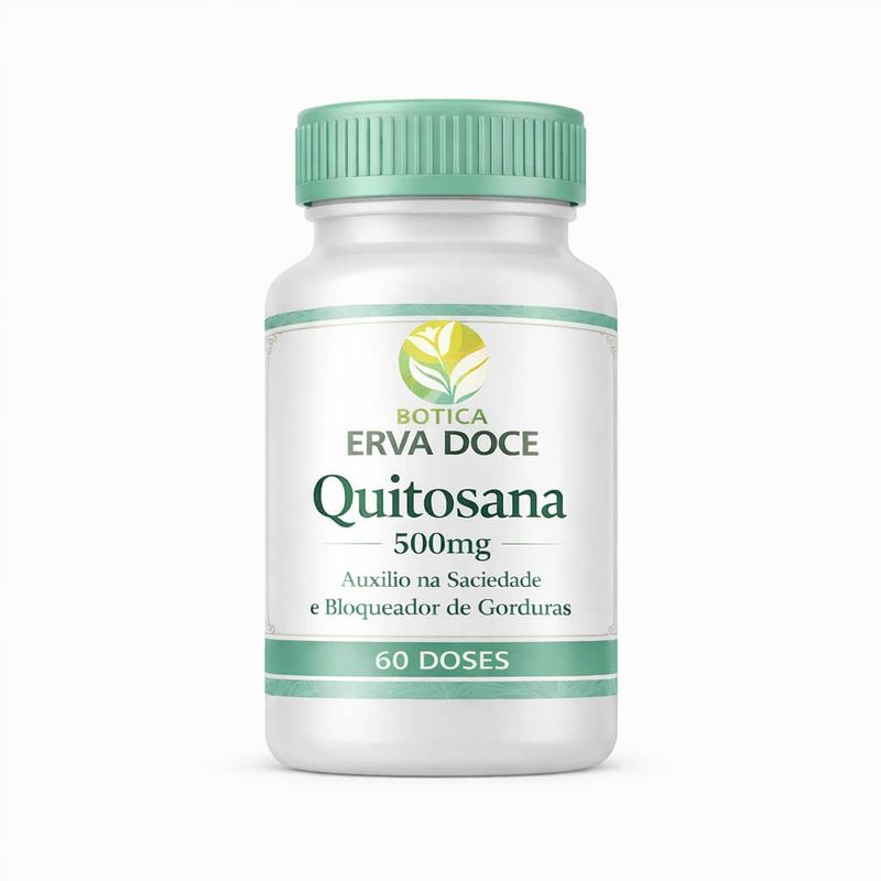 Quitosana 500mg 60 Doses