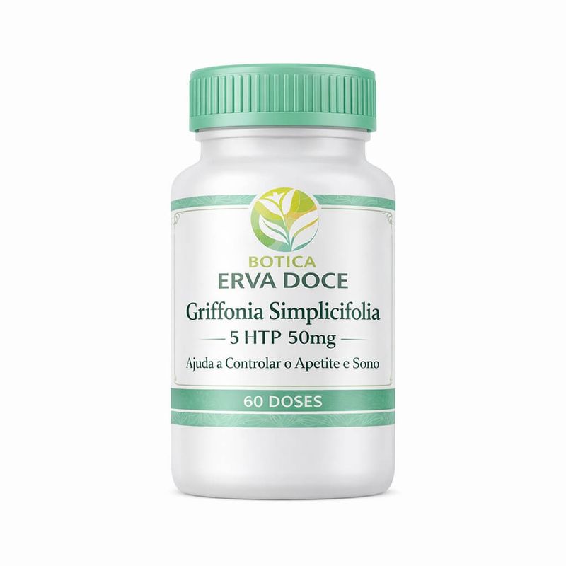 Griffonia Simplicifolia 50mg 60 cápsulas
