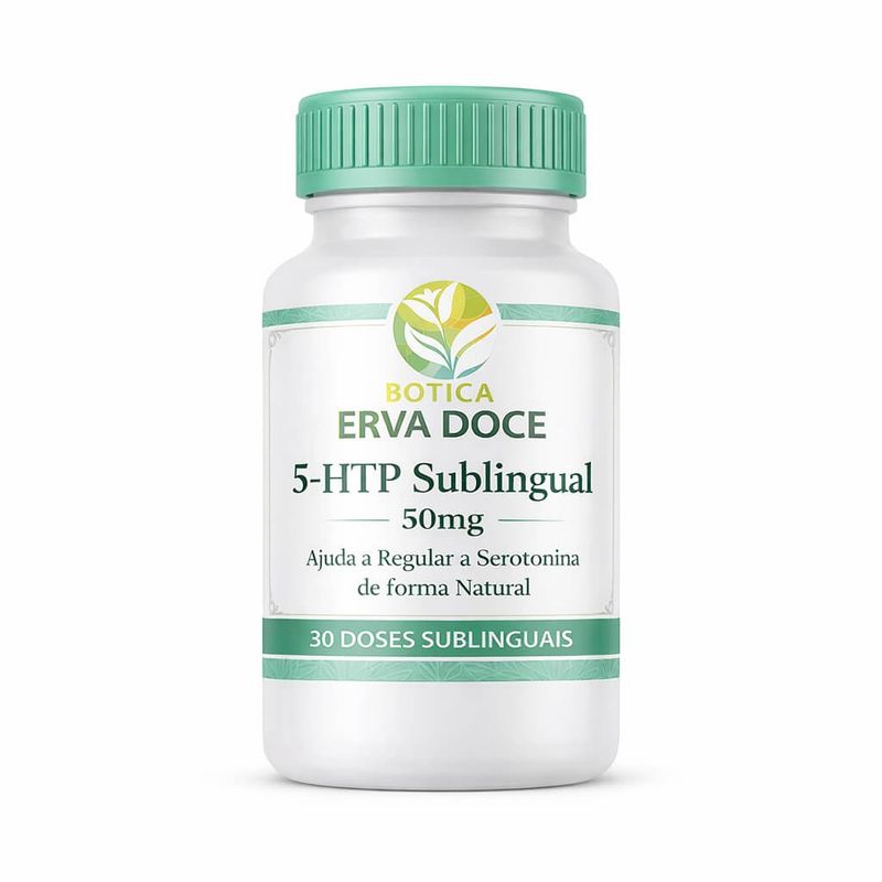 Griffonia Simplicifolia 50mg 30 Cápsulas de Tapioca Sublinguais