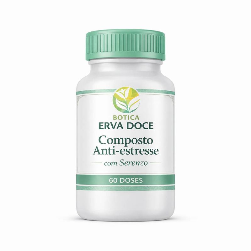 Composto Antiestresse Serenzo  60 Doses