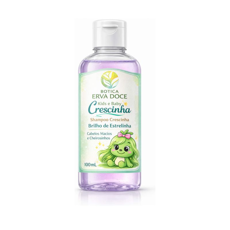 Shampoo Crescinha Brilho de Estrelinha 100mL