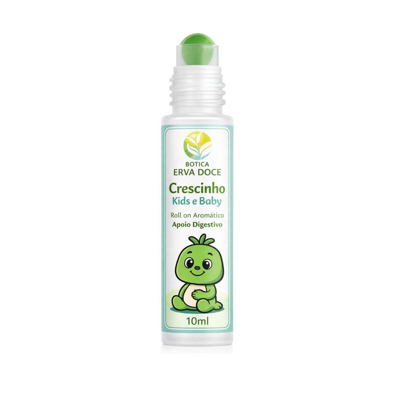 Rolon Aromatico  Apoio Digestivo Crescinho Kids e Baby 10mL