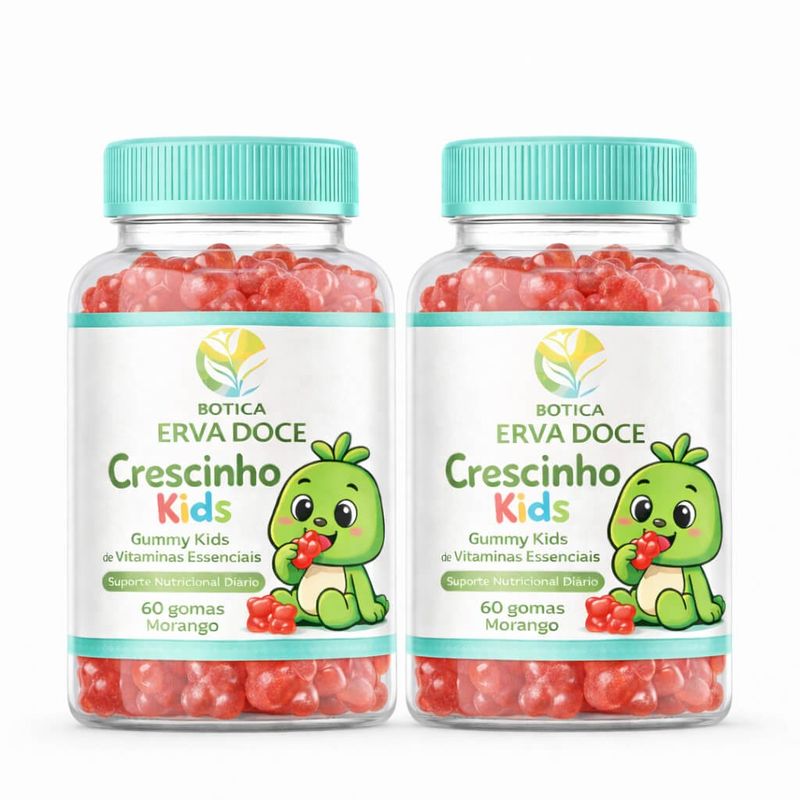 Kit Leve Mais, Pague Menos – Gummies Kids (2 Frascos com 60 Gomas)