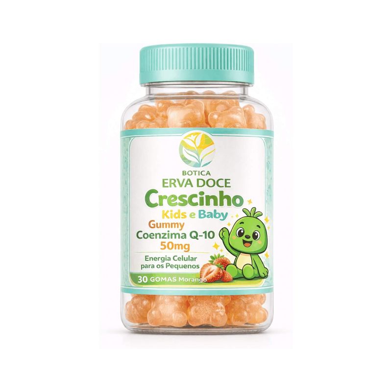 Gummy Coenzima Q10 Kids 30und Morango: Energia e Apoio Imune