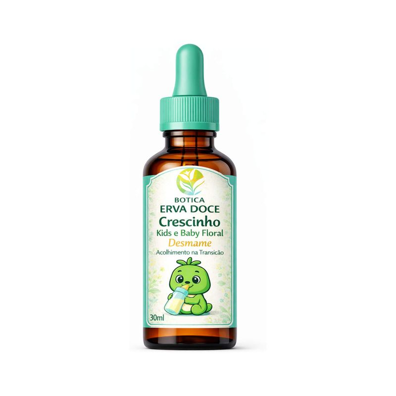 Floral Desmame Crescinho Baby 30mL: Acolhimento na Transição