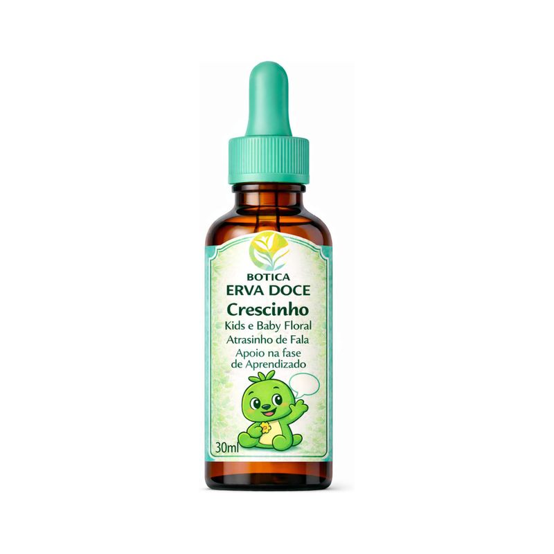 Floral Atraso da Fala 30mL Crescinho Kids e Baby