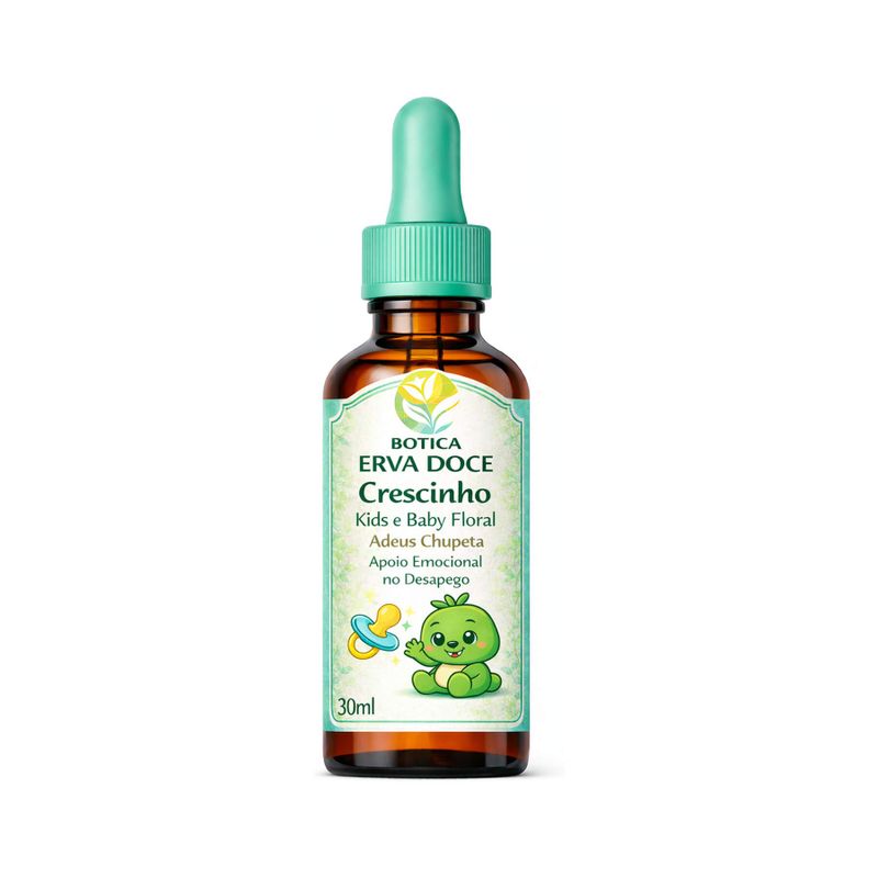 Floral Crescinho Kids e Baby Adeus Chupeta 30mL
