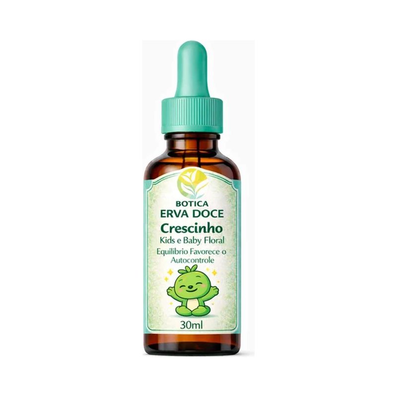Floral Equilibrio Crescinho Kids e Baby 30mL: Autocontrole
