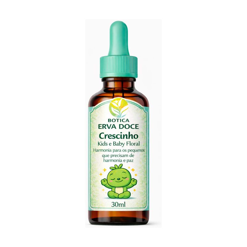 Floral Harmonia 30mL Crescinho Kids e Baby: Amor e Aceitação