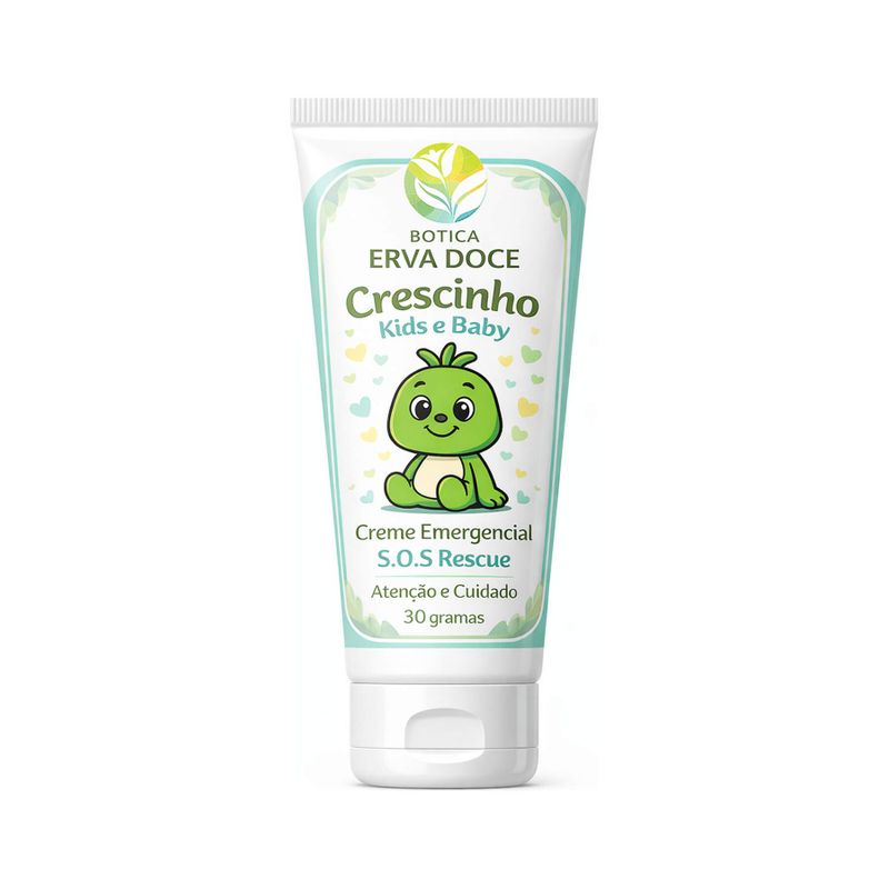 Creme Rescue Calm Floral 50g Crescinho Kids e Baby