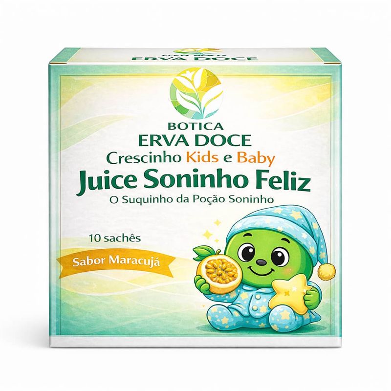 Crescinho Juice Sono Feliz: Ajuda Criança a Dormir Bem 10und