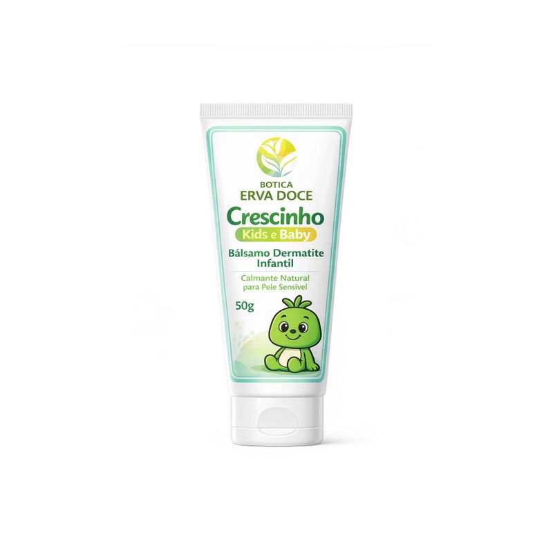 Balsamo Dermatite Infantil Crescinho Kids 50g Alívio da Pele