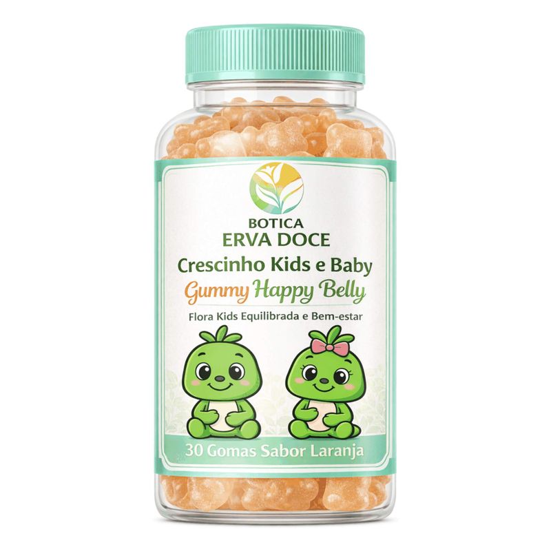 Gomas do Equilíbrio Intestinal Crescinho Happy Belly30 und